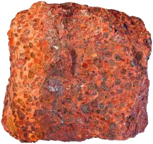 Bauxite mineral sample