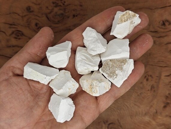 Natural magnesite ore sample