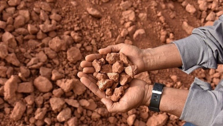 Bauxite ore and industry
